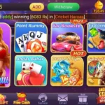 Teen Patti Master App 2025 के नए वर्जन का स्क्रीनशॉट जिसमें सभी नए गेम्स के आइकॉन दिखाए गए हैं जैसे Aviator, Crash, Andar Bahar और Slot Games।